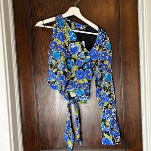 NWT Zara Floral Top